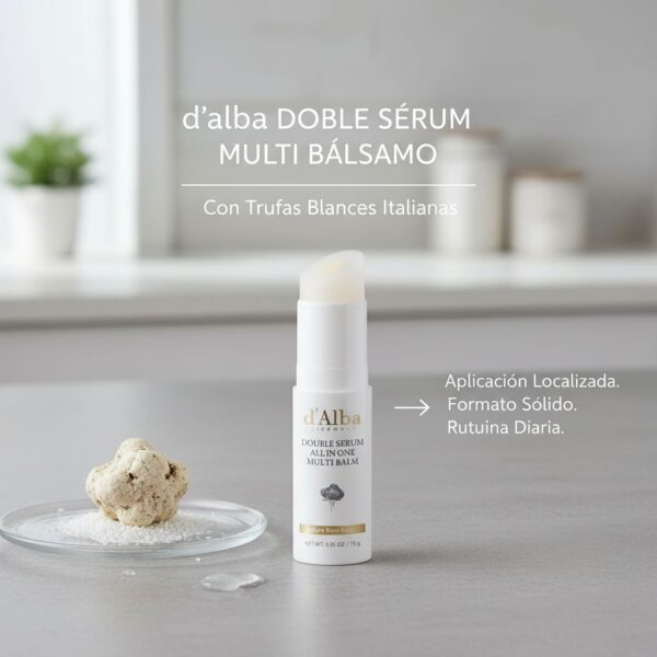 D'ALBA Doble Sérum Multi Bálsamo Con Trufas Blancas Italianas