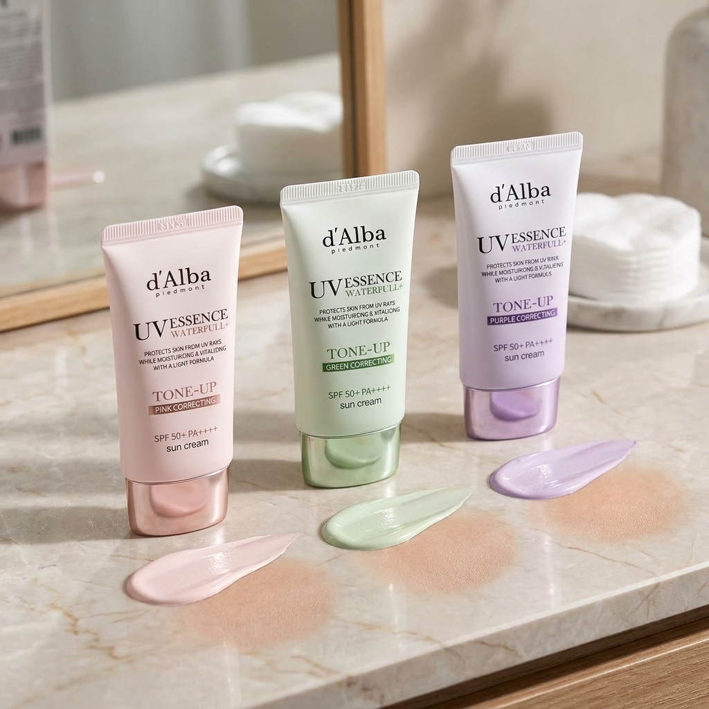 Rosa, verde y morado: lógica de corrección y límites en piel real
